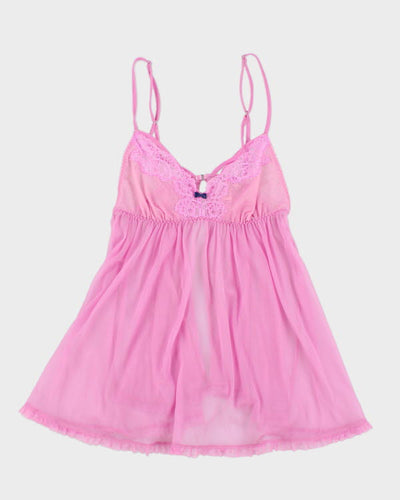 Y2k 00s Victoria's Secret Pink Cami - S