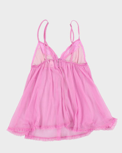 Y2k 00s Victoria's Secret Pink Cami - S