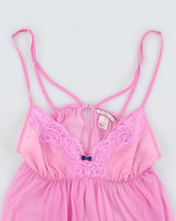 Y2k 00s Victoria's Secret Pink Cami - S