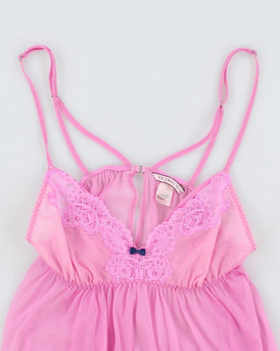 Y2k 00s Victoria's Secret Pink Cami - S