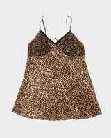 Y2k 00s Versailles Leopard Cami - M