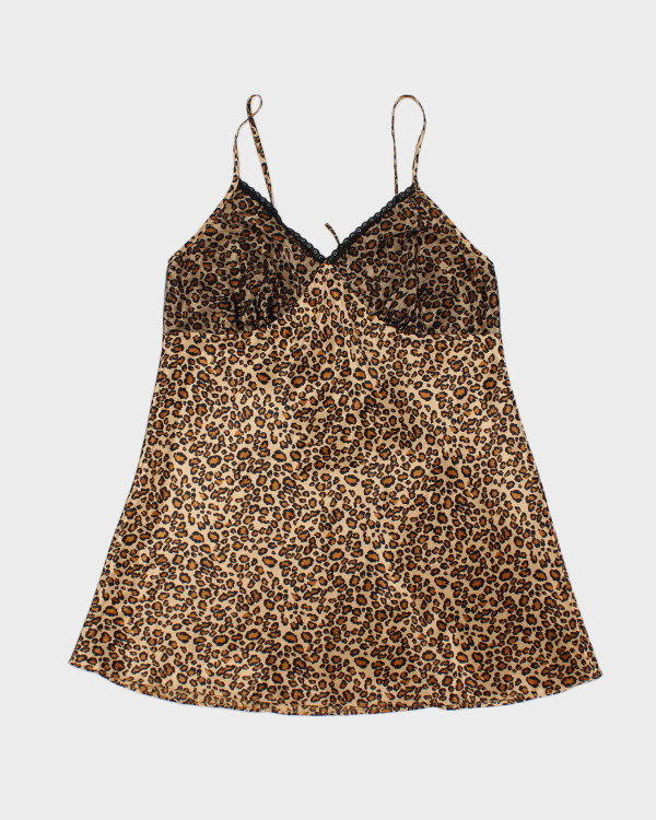 Y2k 00s Versailles Leopard Cami - M