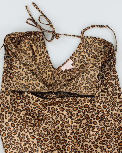 Y2k 00s Versailles Leopard Cami - M