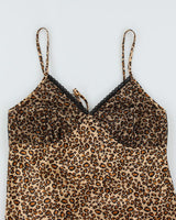Y2k 00s Versailles Leopard Cami - M