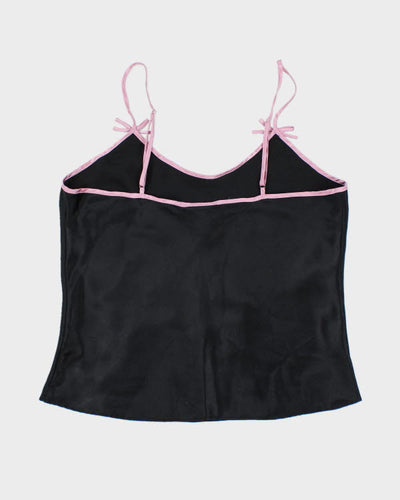 Y2k 00s Sentiments Embroidered Cami - M
