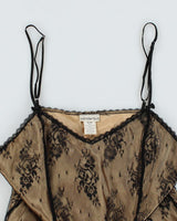 Vintage 90s Vanderbilt Lace Cami - M