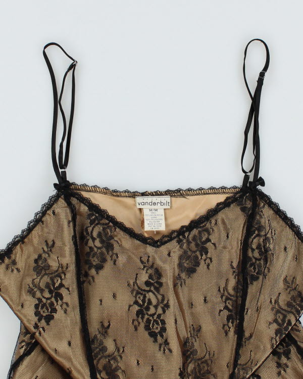 Vintage 90s Vanderbilt Lace Cami - M