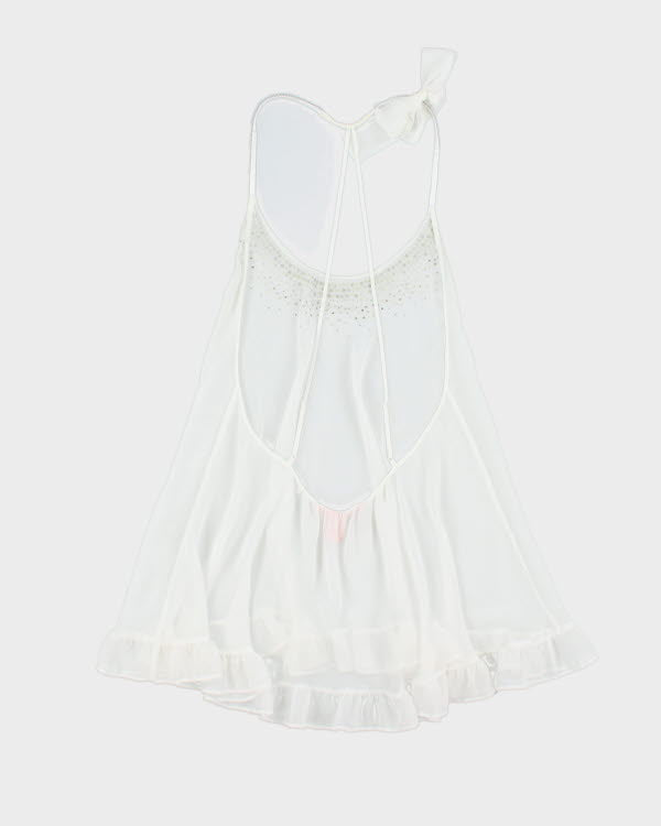 Y2k 00s Victoria's Secret Rhinestone Cami - M