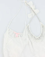 Y2k 00s Victoria's Secret Rhinestone Cami - M