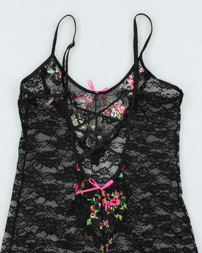 Y2k 00s La Vie En Rose Lace Cami - S
