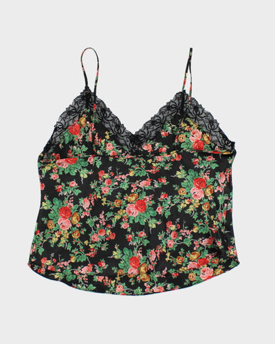 Vintage 80s Victoria's Secret Floral Cami - L
