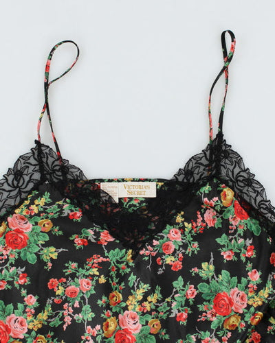 Vintage 80s Victoria's Secret Floral Cami - L