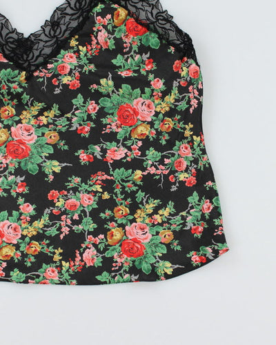 Vintage 80s Victoria's Secret Floral Cami - L