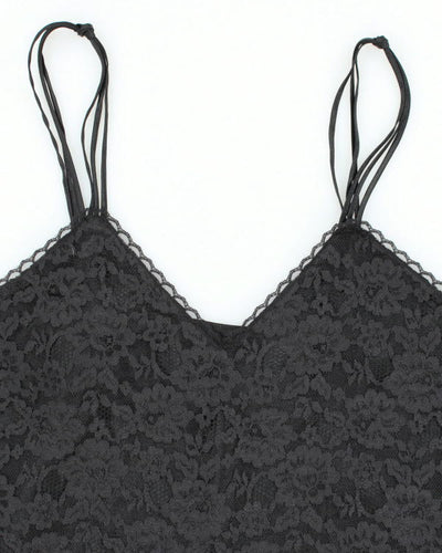 Vintage 80s Victoria's Secret Lace Cami - M