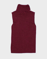 Y2k 00s Mexx Purple Glitter Polo Neck Top - XS