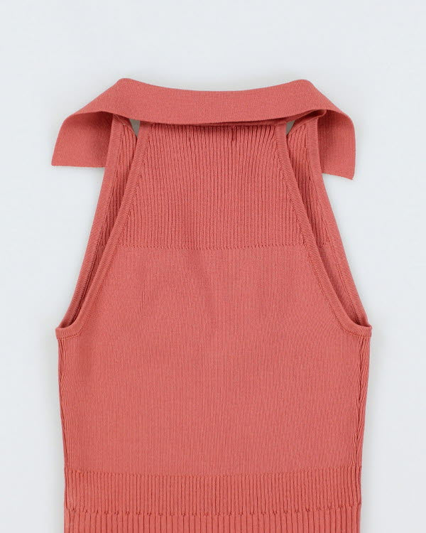 Y2k 00s Guess Knit Collar Top - XS