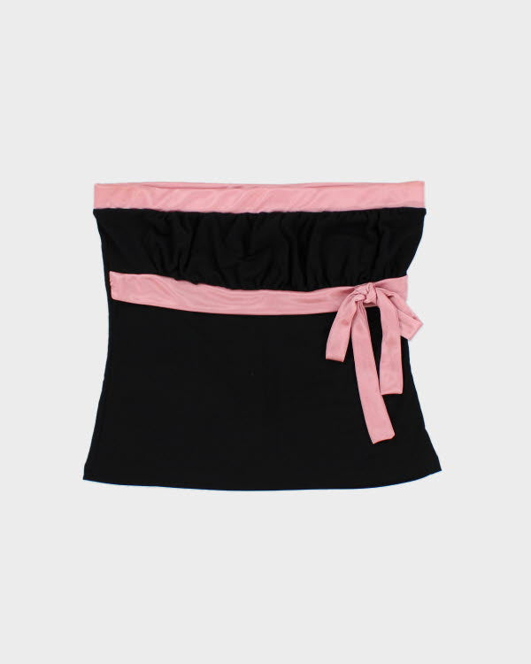Y2k 00s Fairweather Bow Tube Top - M