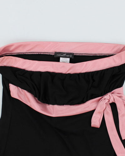 Y2k 00s Fairweather Bow Tube Top - M