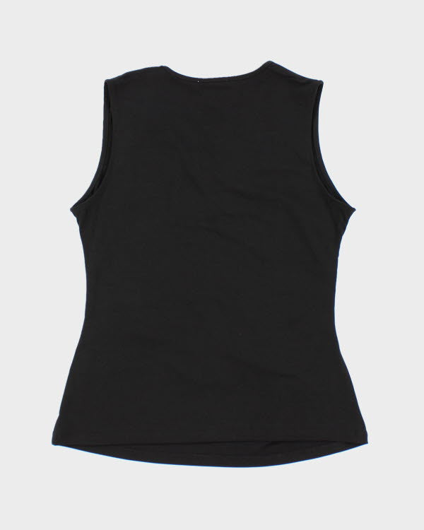 Calvin Klein Black Ruched Cami - S