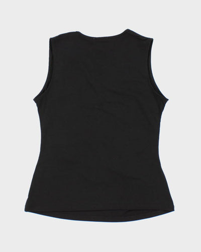 Calvin Klein Black Ruched Cami - S