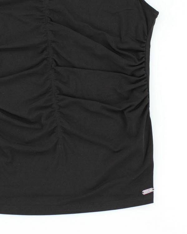 Calvin Klein Black Ruched Cami - S