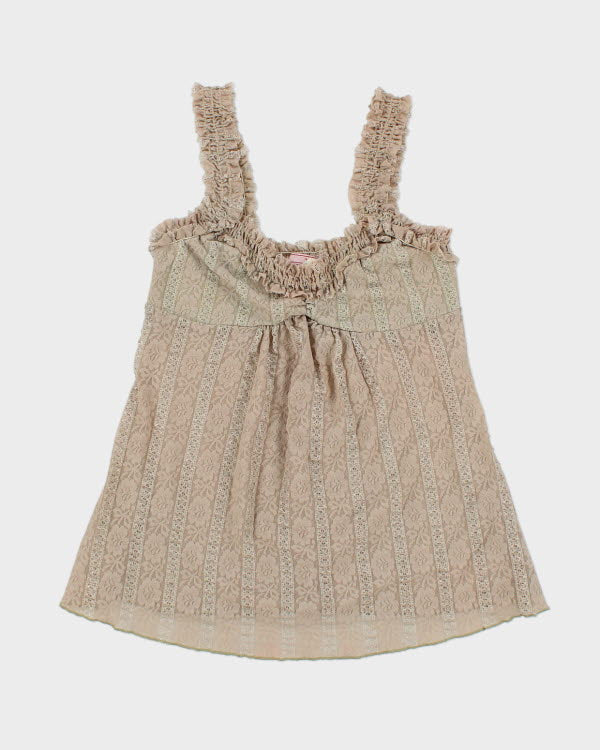 Y2k 00s Vol. 1 Lace Cami - M