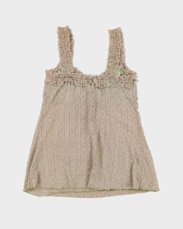 Y2k 00s Vol. 1 Lace Cami - M