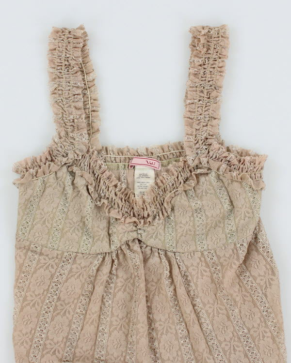 Y2k 00s Vol. 1 Lace Cami - M