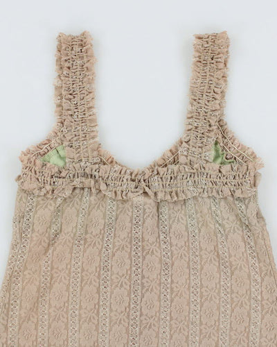 Y2k 00s Vol. 1 Lace Cami - M