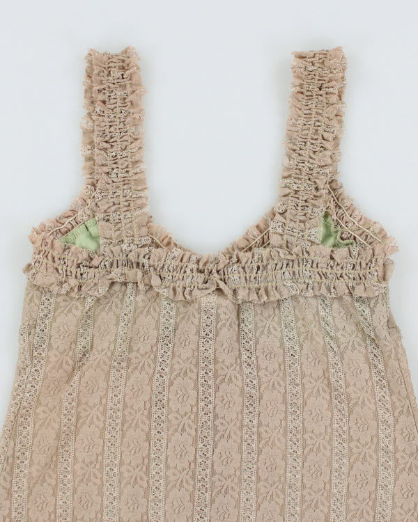 Y2k 00s Vol. 1 Lace Cami - M