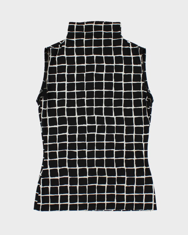 Y2k 00s Karen Oberson Pattern Top - M