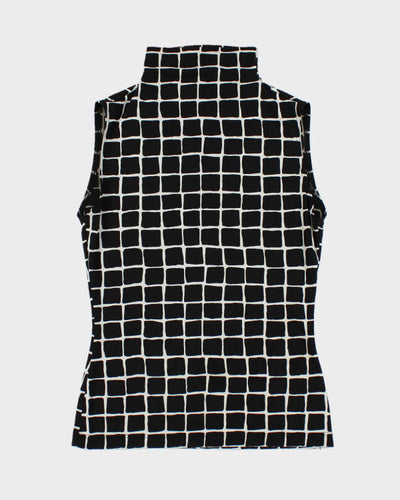 Y2k 00s Karen Oberson Pattern Top - M