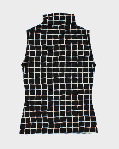 Y2k 00s Karen Oberson Pattern Top - M