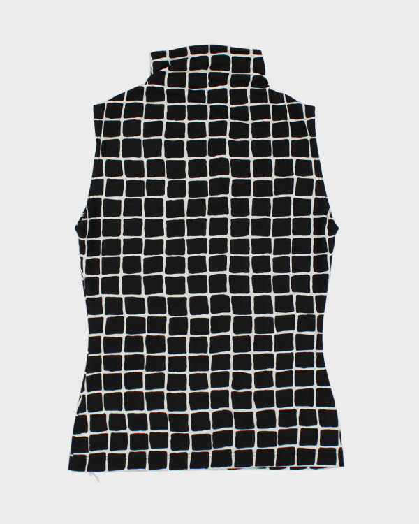Y2k 00s Karen Oberson Pattern Top - M