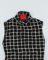 Y2k 00s Karen Oberson Pattern Top - M