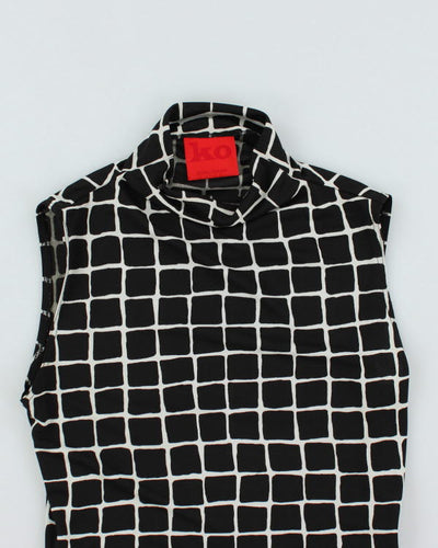 Y2k 00s Karen Oberson Pattern Top - M