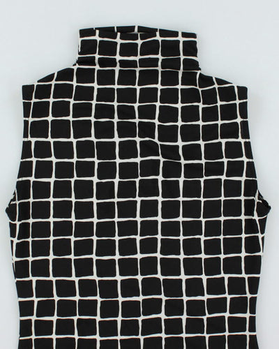 Y2k 00s Karen Oberson Pattern Top - M