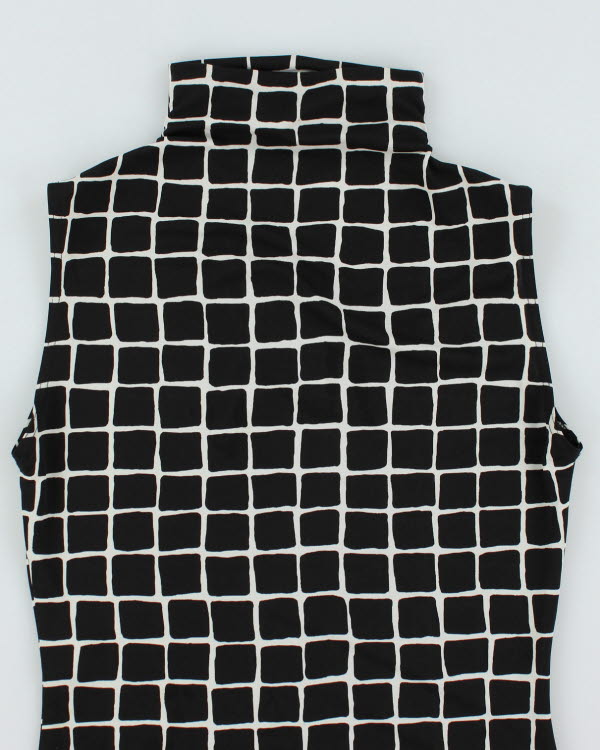 Y2k 00s Karen Oberson Pattern Top - M