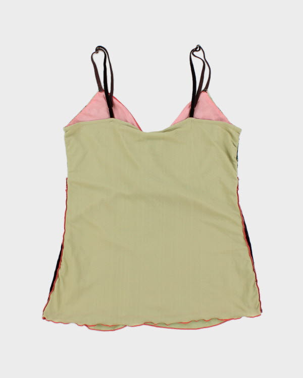 Y2k 00s Le Chateau Beaded Cami - S