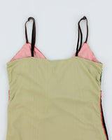 Y2k 00s Le Chateau Beaded Cami - S