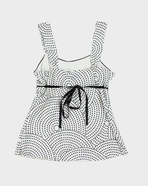 Y2k 00s Iz Polka Dot Cami - M