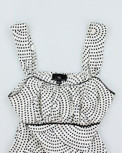 Y2k 00s Iz Polka Dot Cami - M