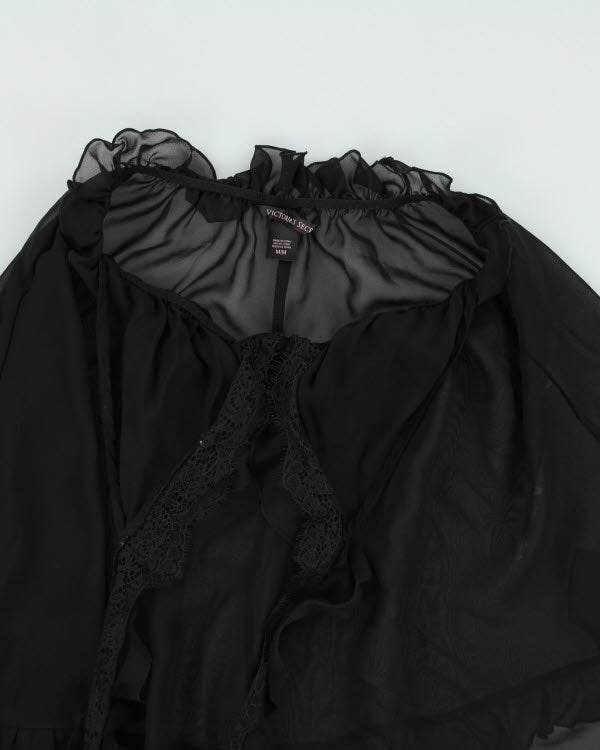 Y2k 00s Victoria's Secret Mesh Halter Top - M