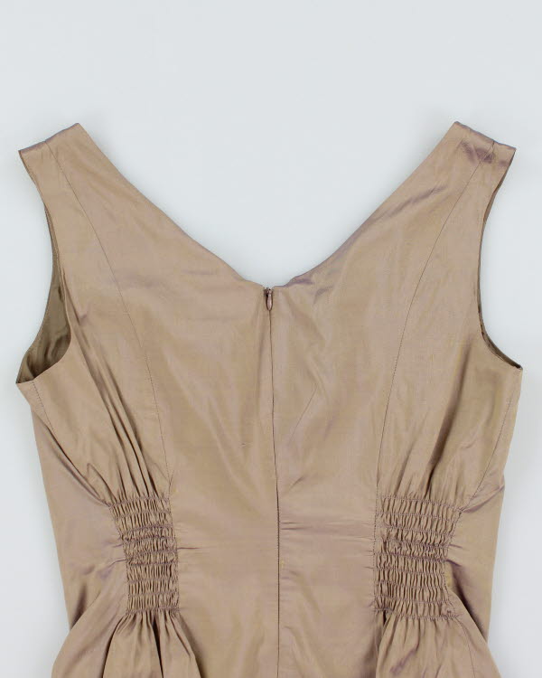 Vintage 90s Iridescent Silk Top - L