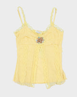 Y2k 00s Yimier Yellow Cami - XS