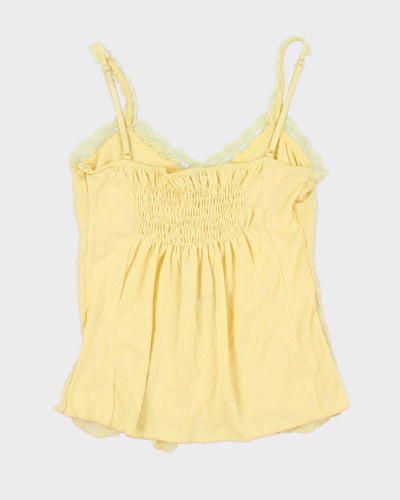 Y2k 00s Yimier Yellow Cami - XS
