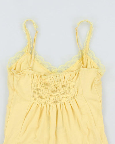 Y2k 00s Yimier Yellow Cami - XS