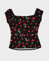 Y2k 00s Collectif Cherry Top - S
