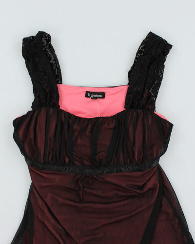 Y2k 00s Le Chateau Cami - M