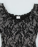Y2k 00s Suzy Pattern Top